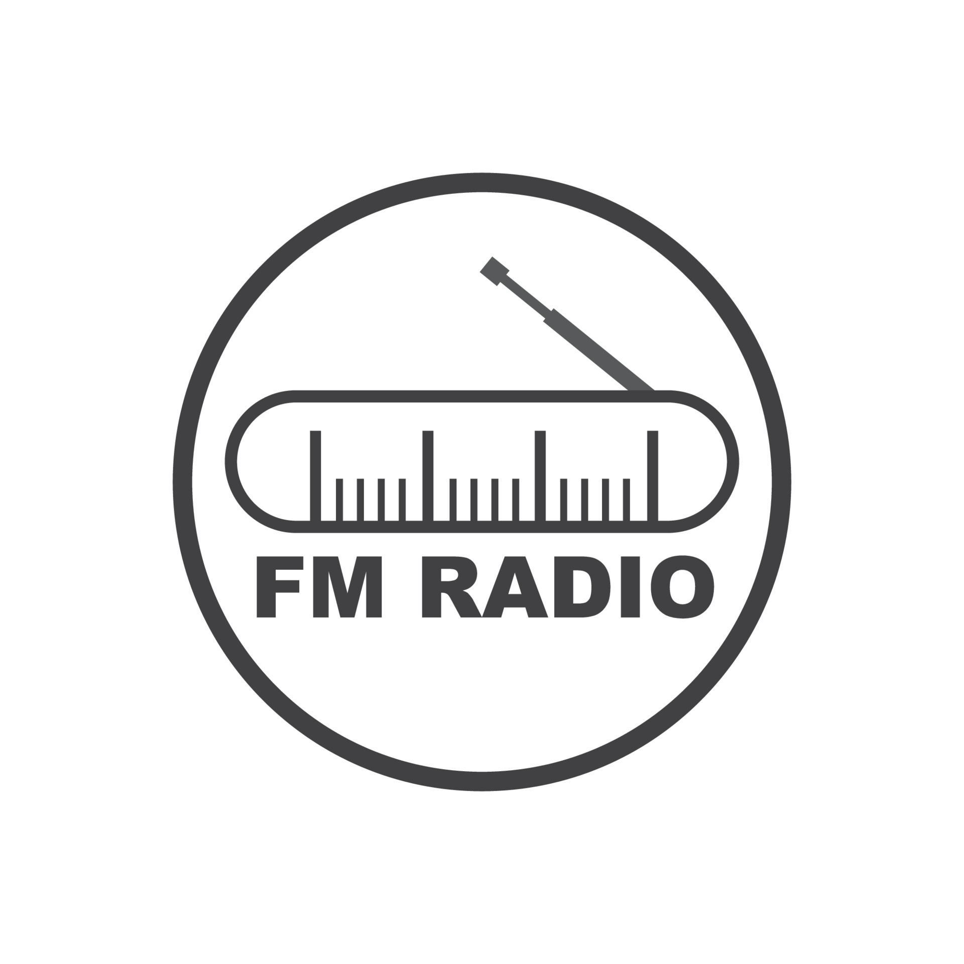 radio broadcast logo icon vector illustration 21497241 Vector Art at