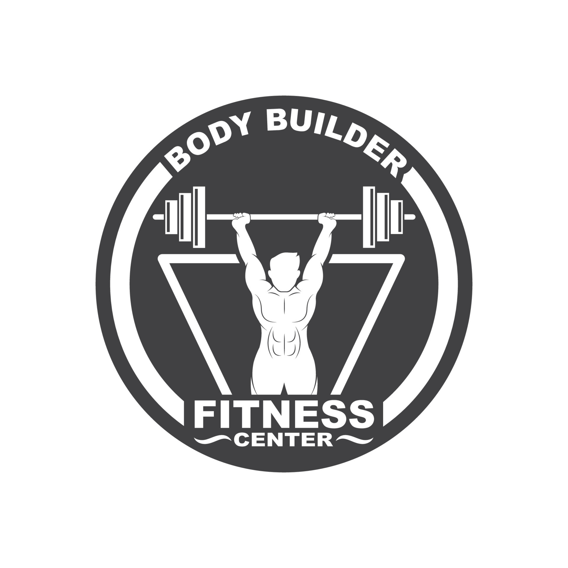 Bodybuilder fitness gym icon logo badge vector illustration 21497274 ...