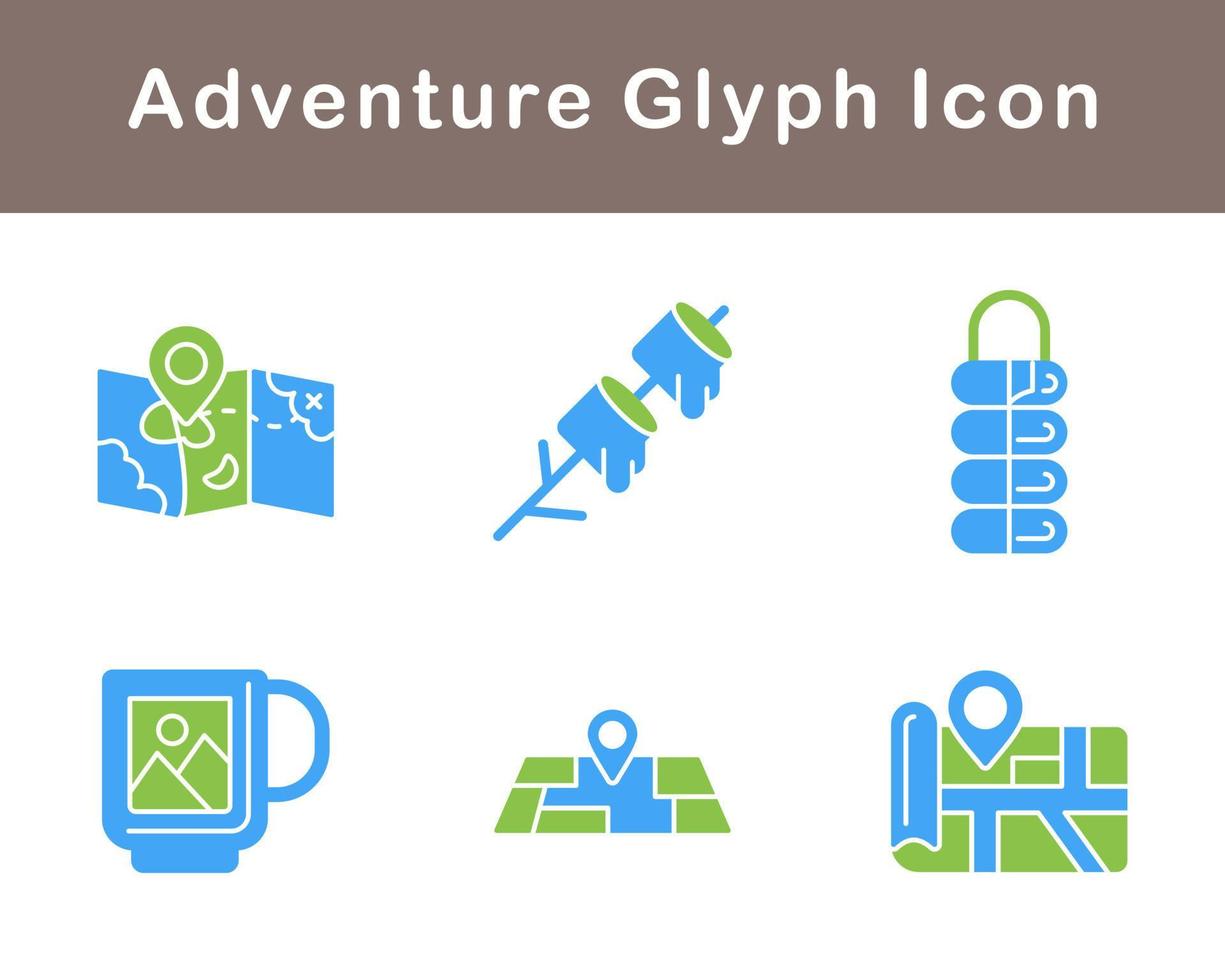 Adventure Vector Icon Set