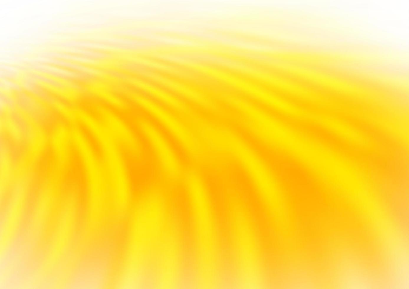 Light Yellow, Orange vector abstract blurred background.