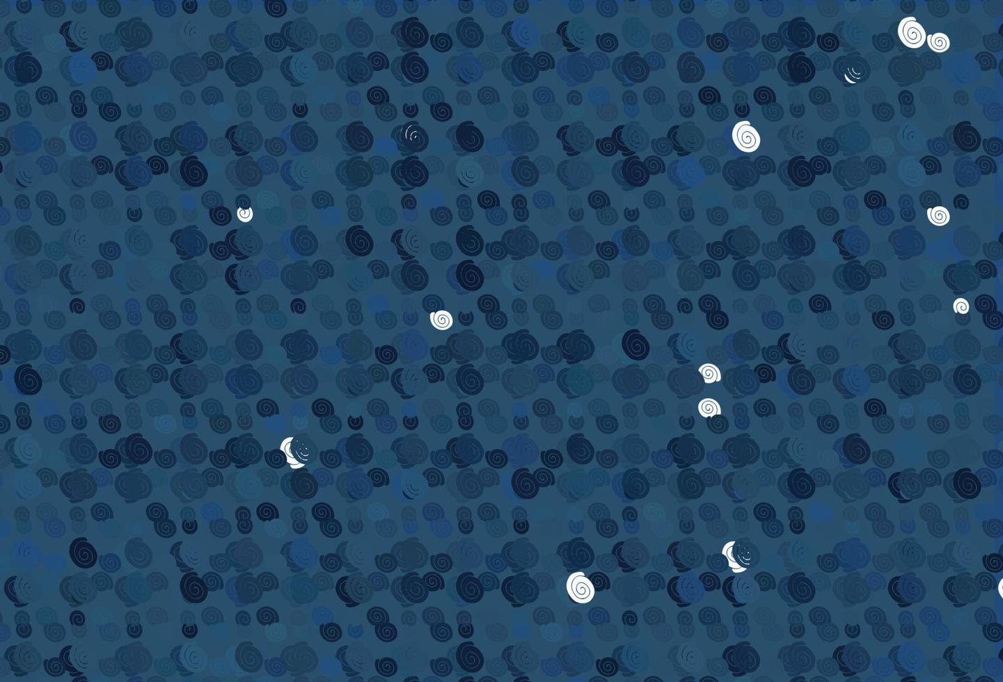 Light BLUE vector pattern with lava shapes.