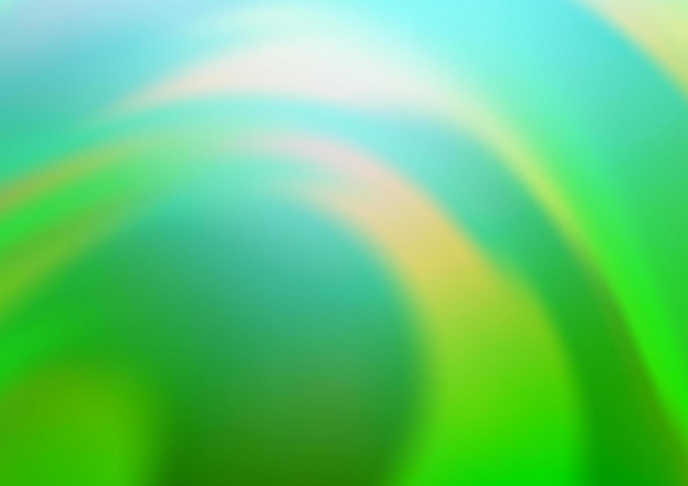 Light Green vector blur pattern.