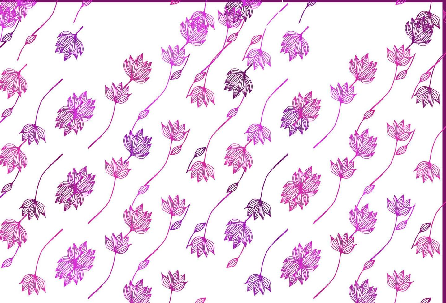 Light Pink, Blue vector doodle background.