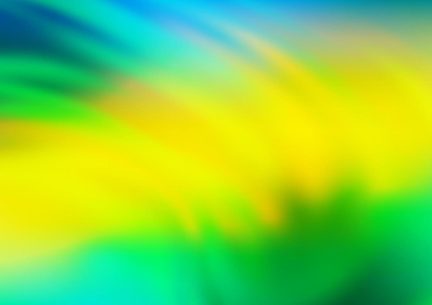 Dark Green, Yellow vector glossy bokeh pattern.