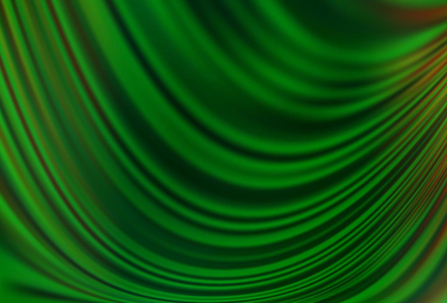 Light Green vector backdrop with bent lines.