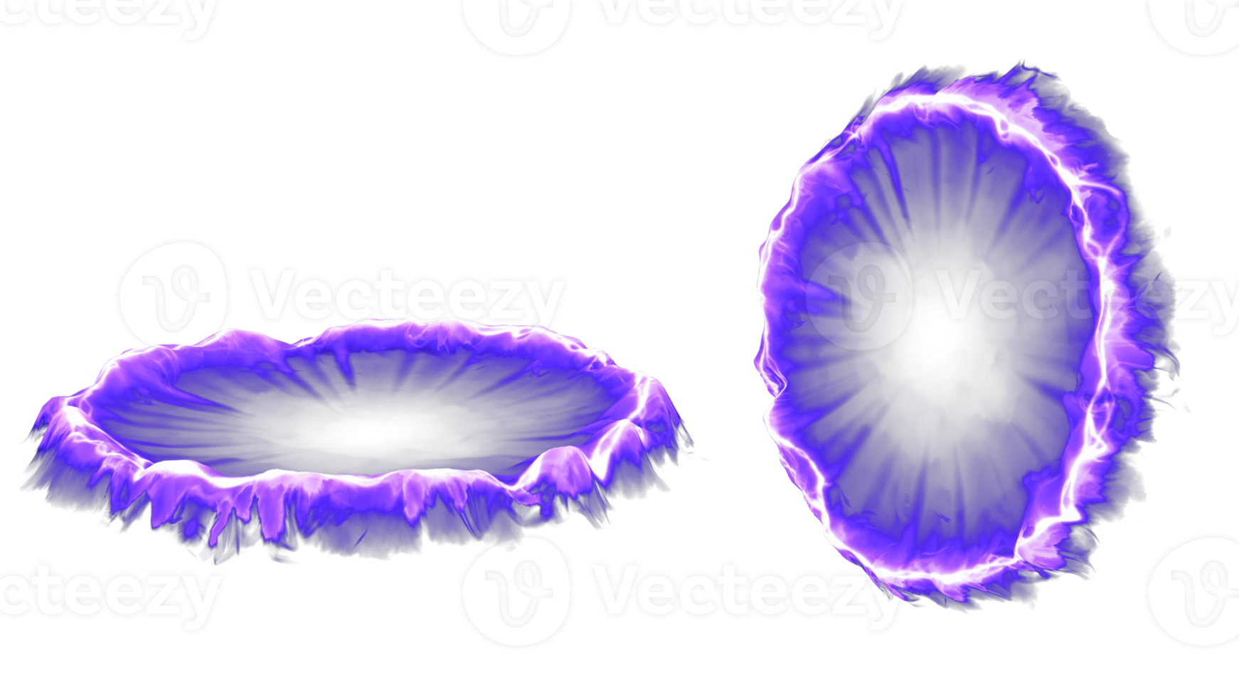 Portal Wolke Zoomen. 3d machen isoliert png