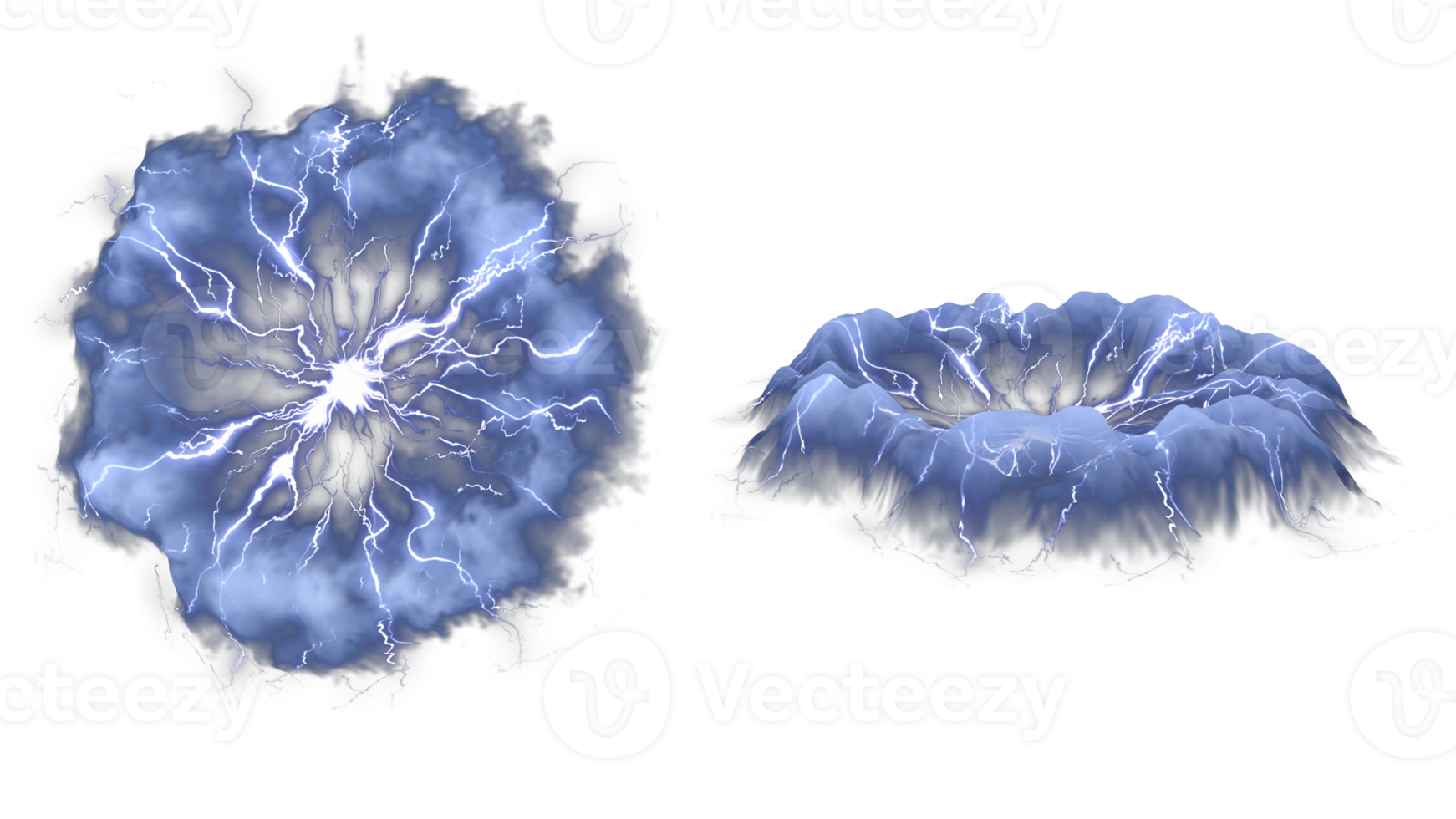 portale nube illuminazione. 3d rendere isolato png