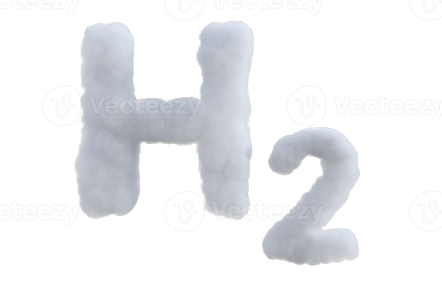 Umgebung verbunden Wort Wolke Alphabet. 3d machen isoliert png