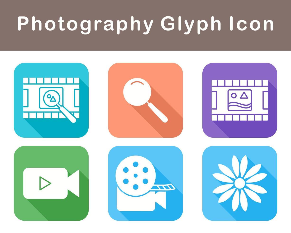 Photography Vector Icon Set