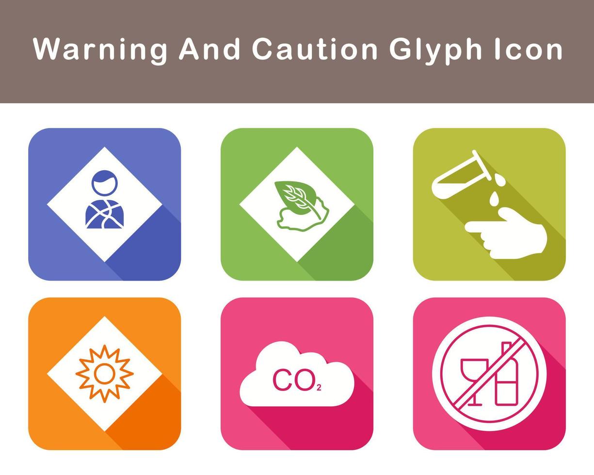 Warning And Caution Vector Icon Set
