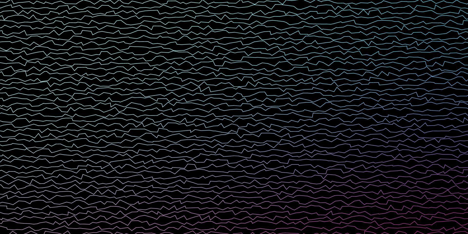 Dark Blue, Red vector texture with curves.