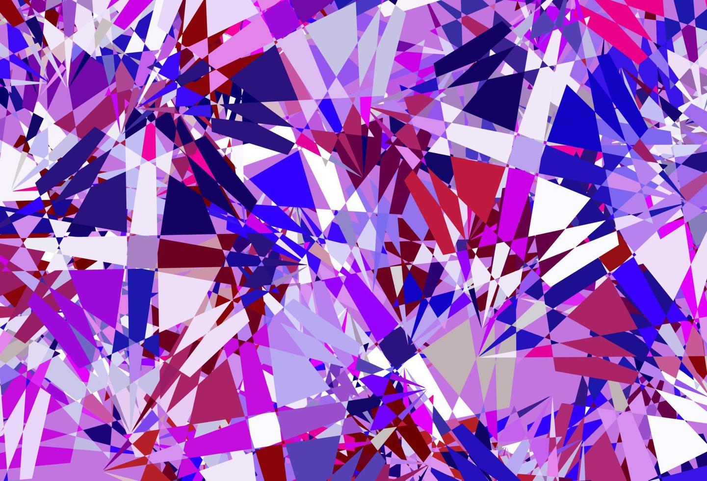 Dark Purple, Pink vector template with triangle shapes.