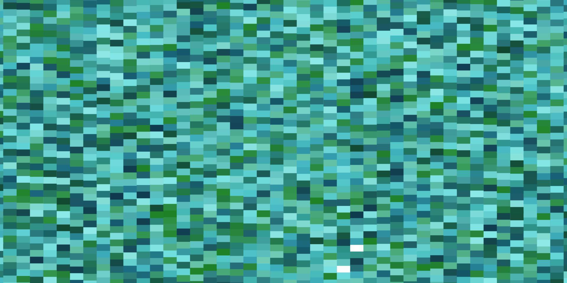 Light Blue, Green vector background with rectangles.