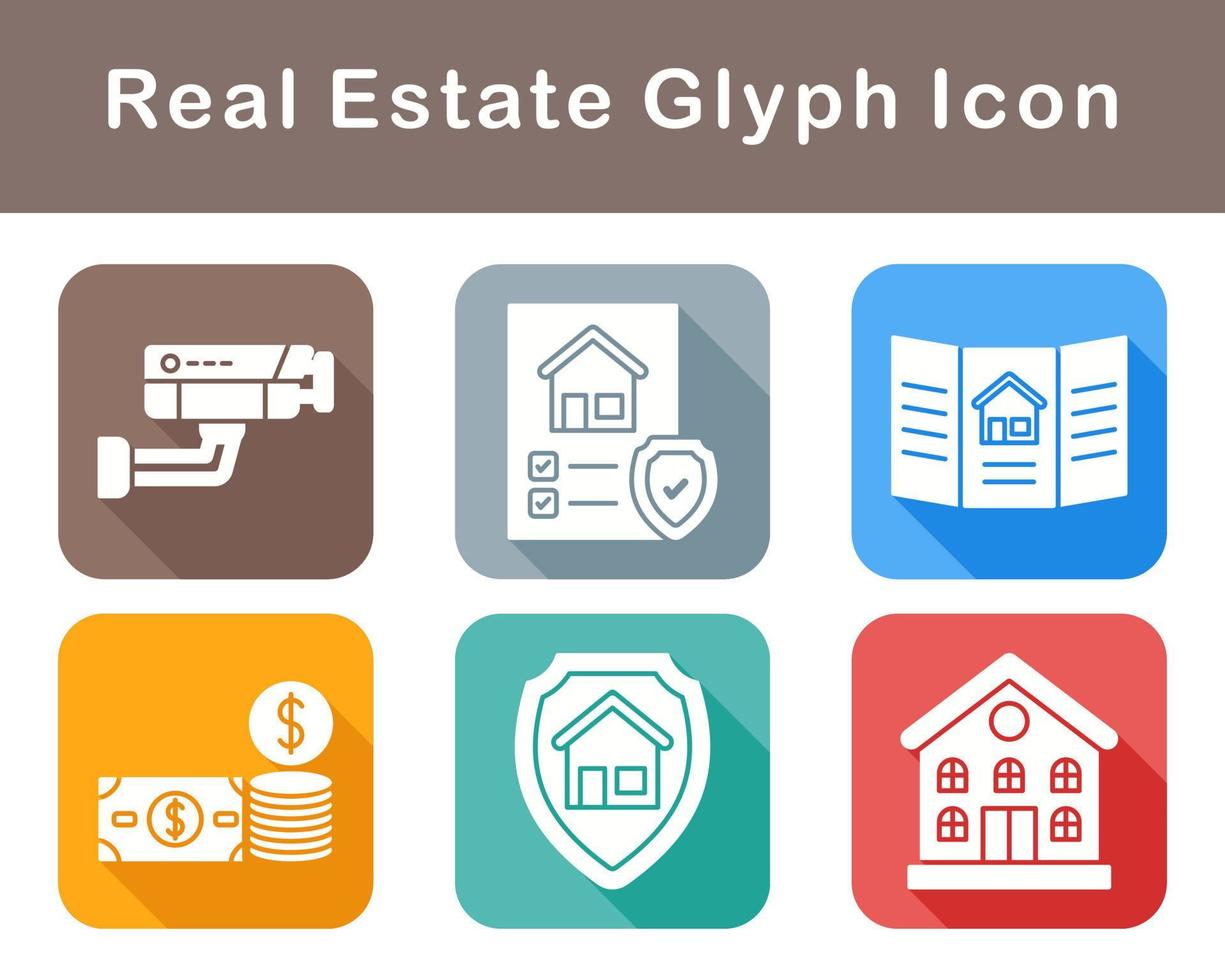 Real Estate Vector Icon Set