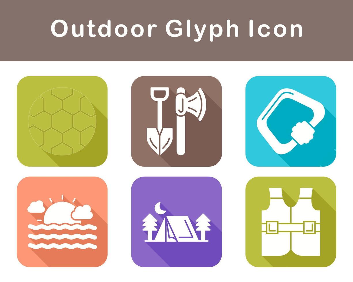 Outdoor Vector Icon Set
