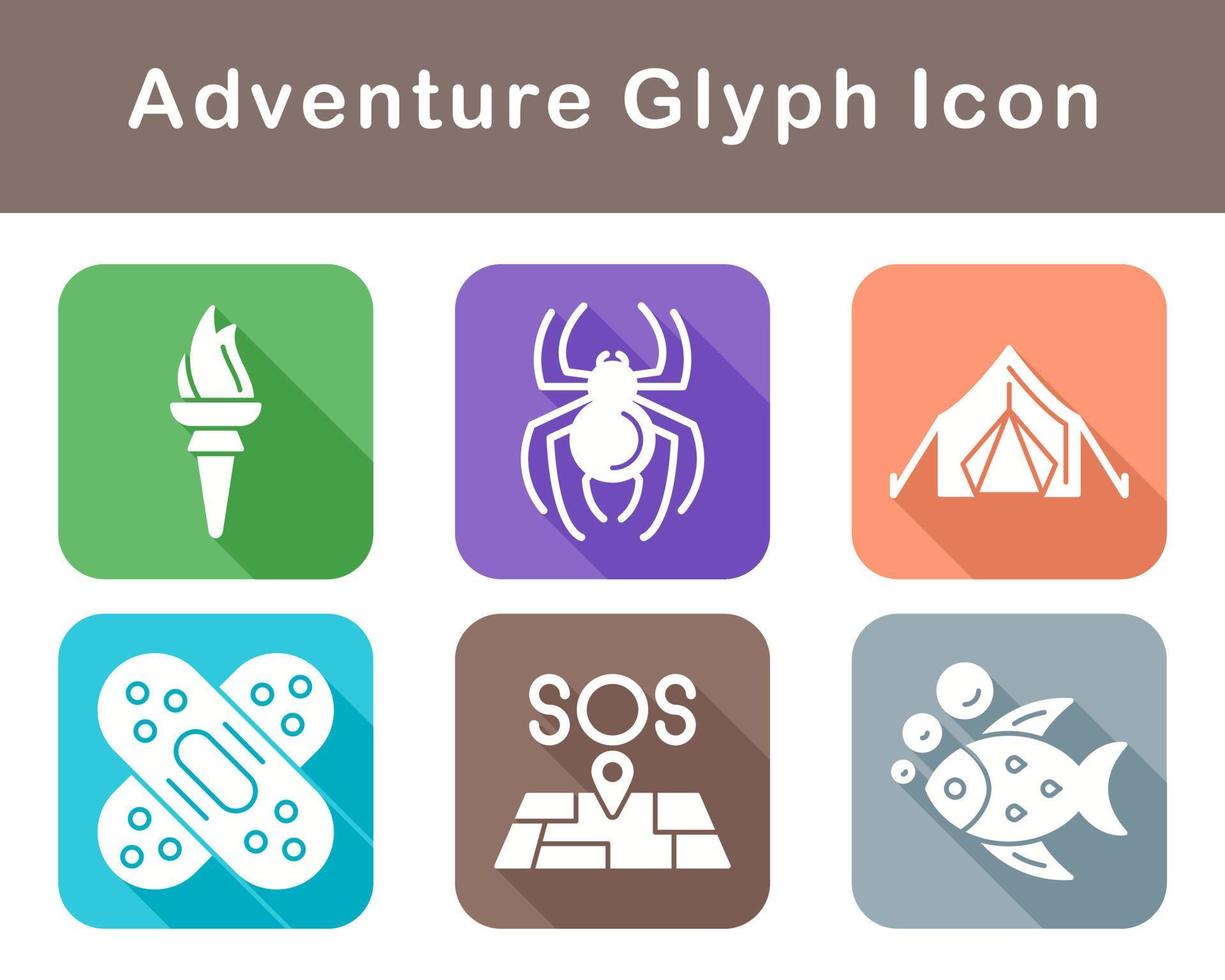 Adventure Vector Icon Set