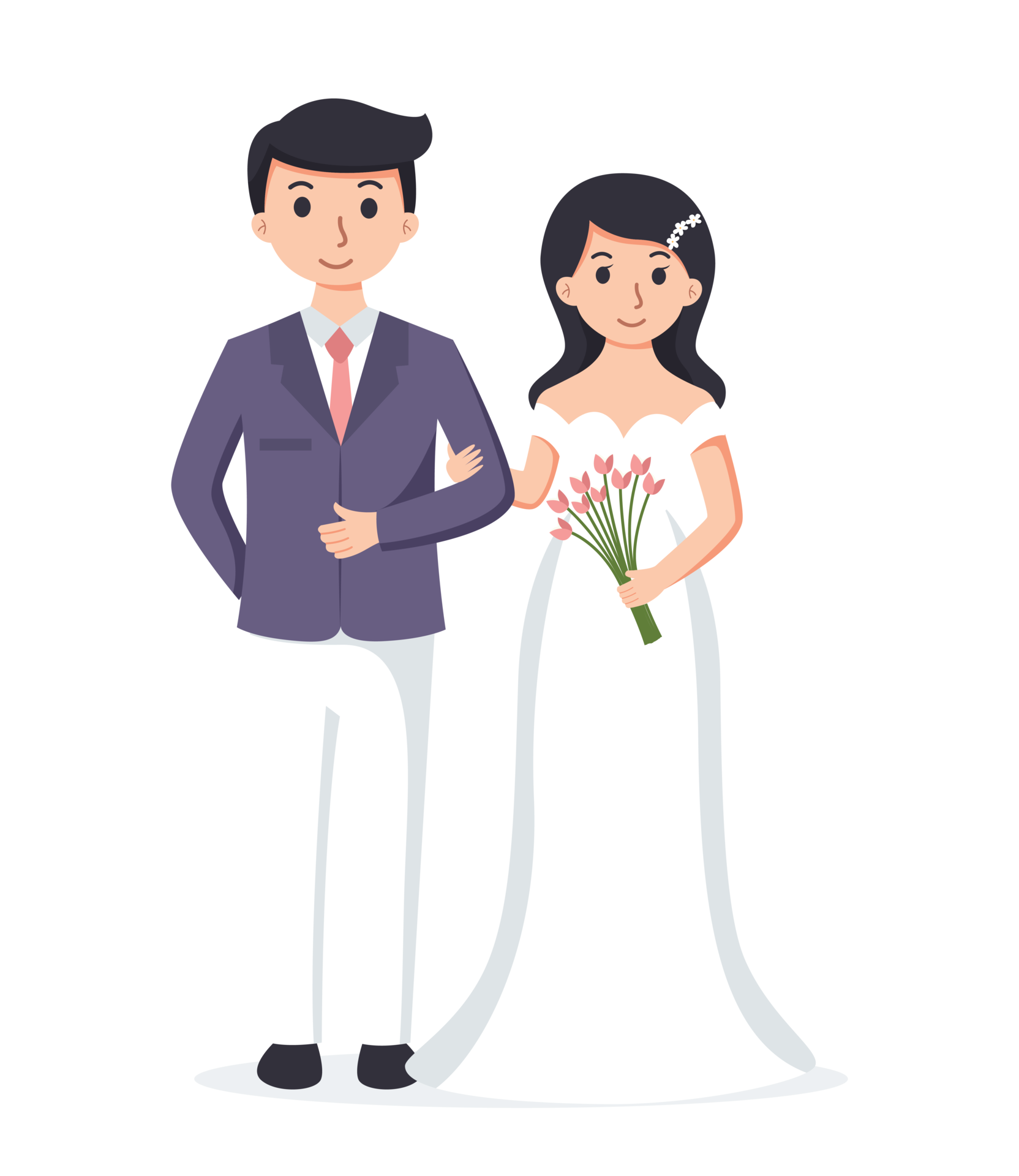 La Mari e Et Jeune Mari Couple Mariage Illustration 21498775 PNG la-mari-e-et-jeune-mari-couple-mariage-illustration-21498775-png