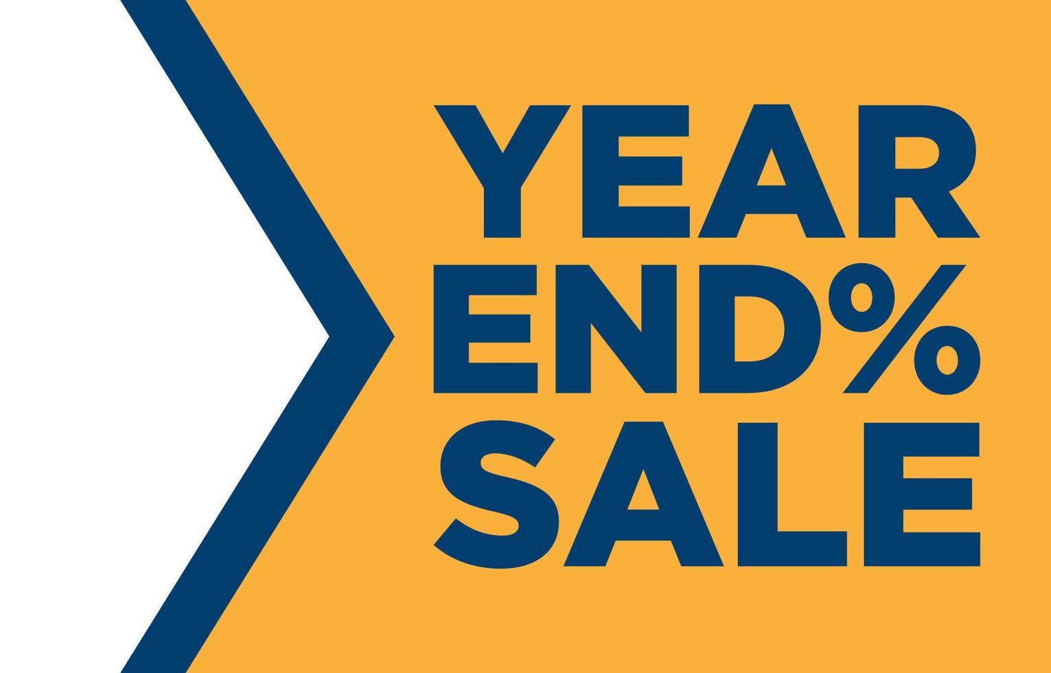 year end sale ready to use headlines banner vector