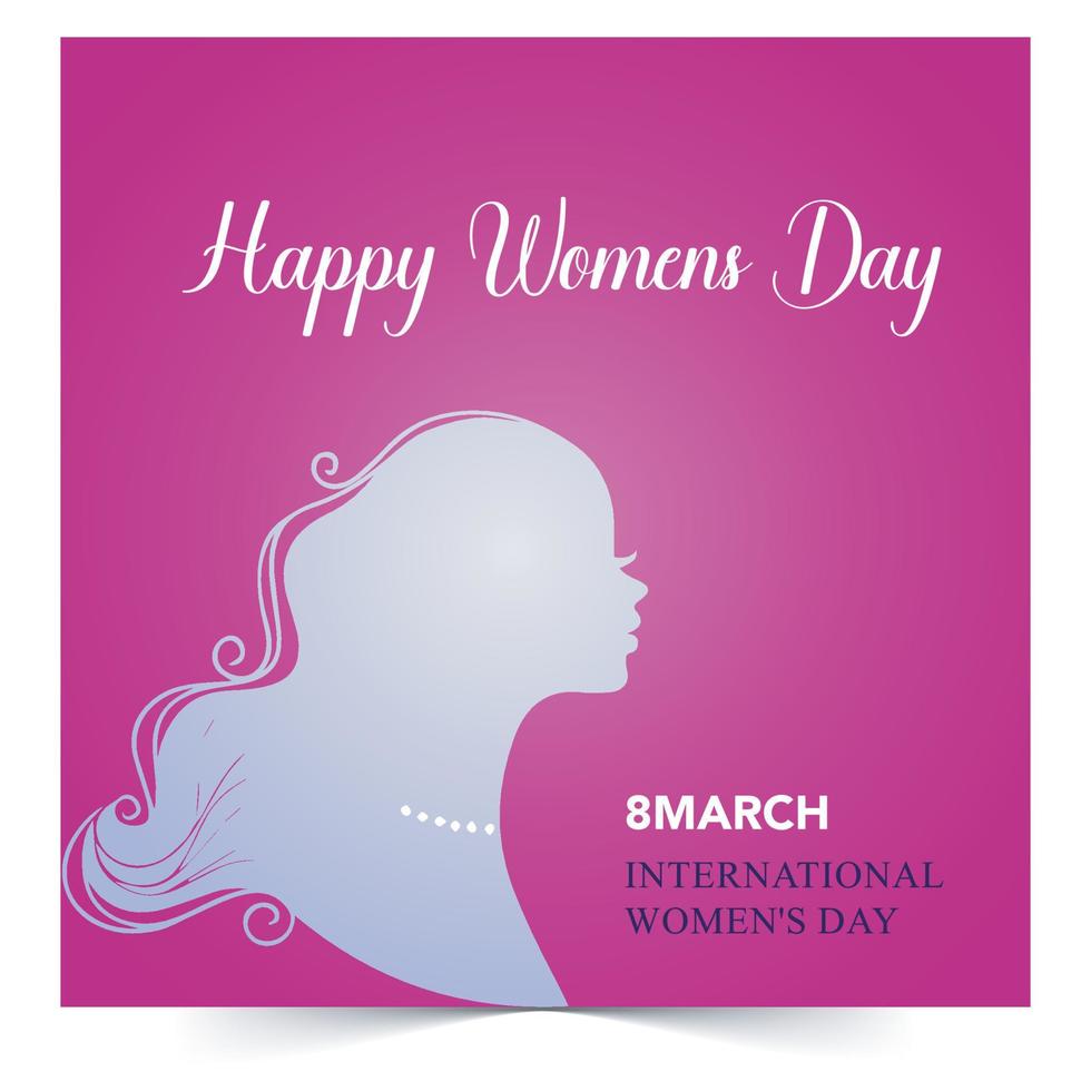 International women's day concept poster. Woman sign illustration background. 2023 women's day campaign theme-Accelerating Equality and Empowerment vector
