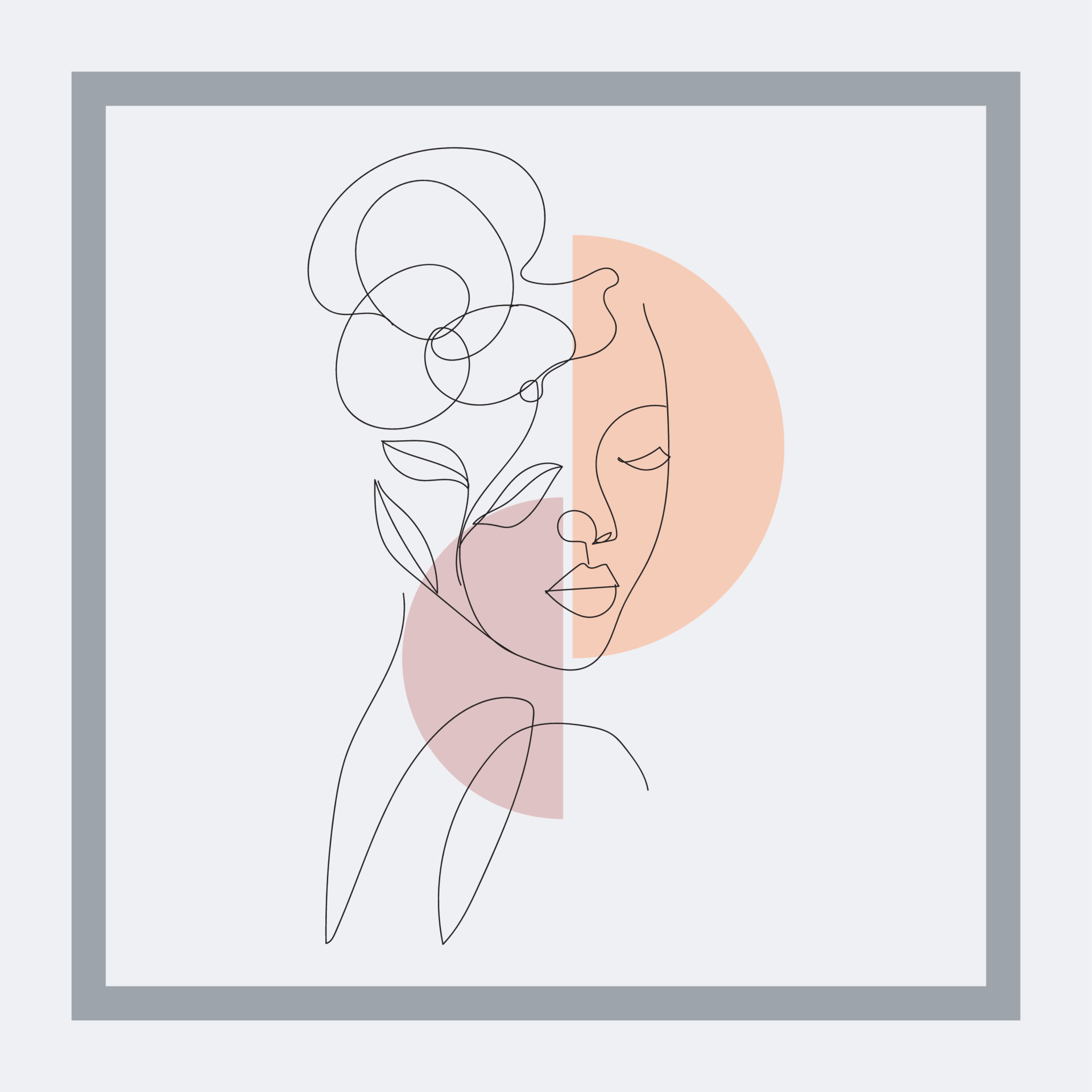 abstract line drawing art 21499325 Vector Art at Vecteezy