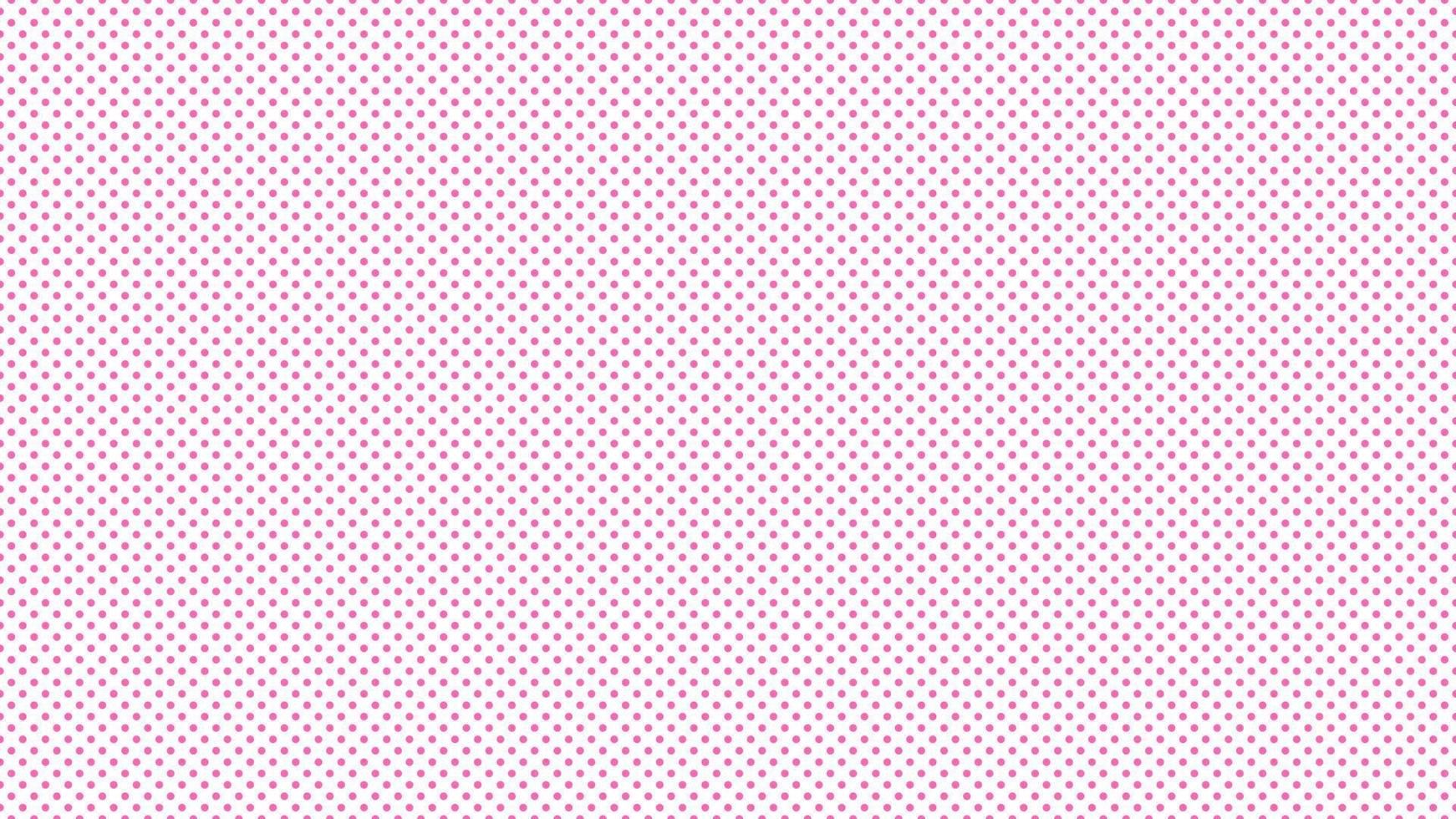 hot pink color polka dots background vector