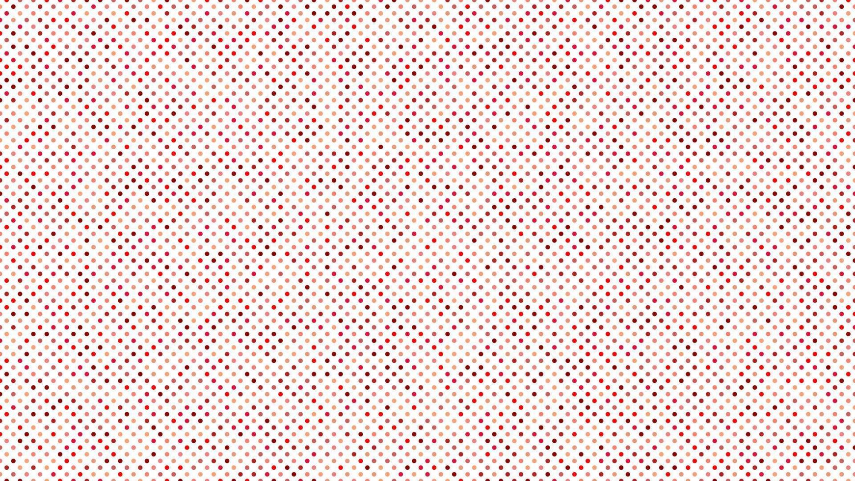 red color polka dots background vector