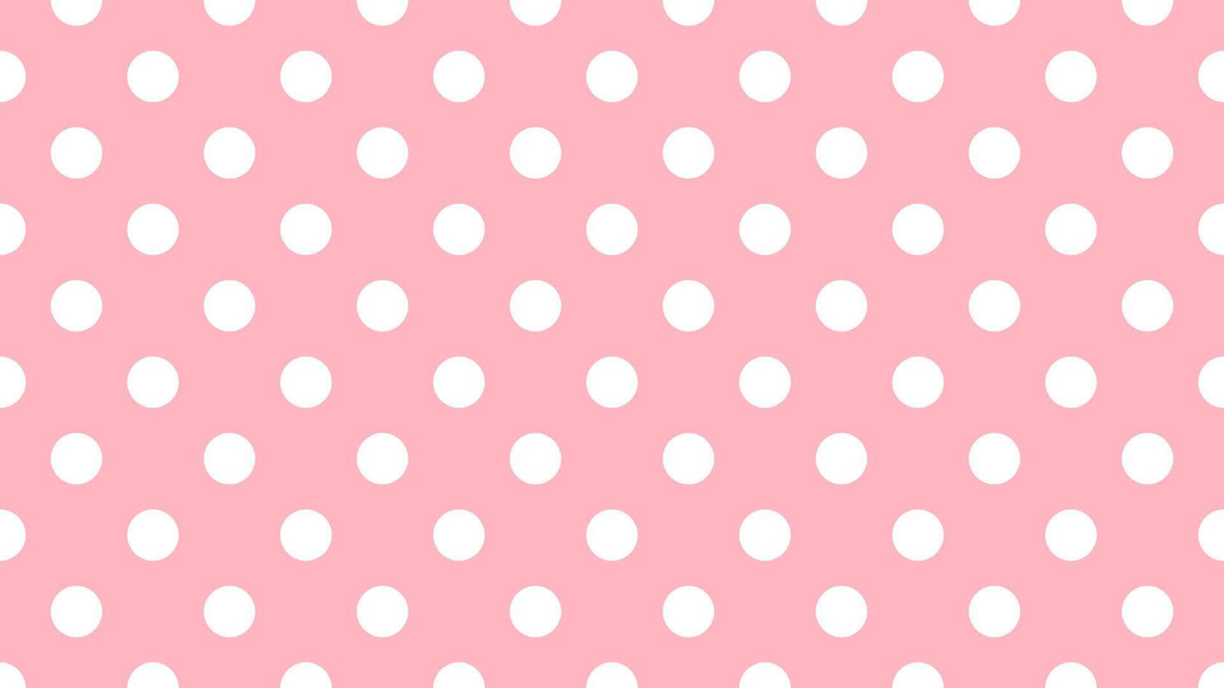 white color polka dots over light pink background vector