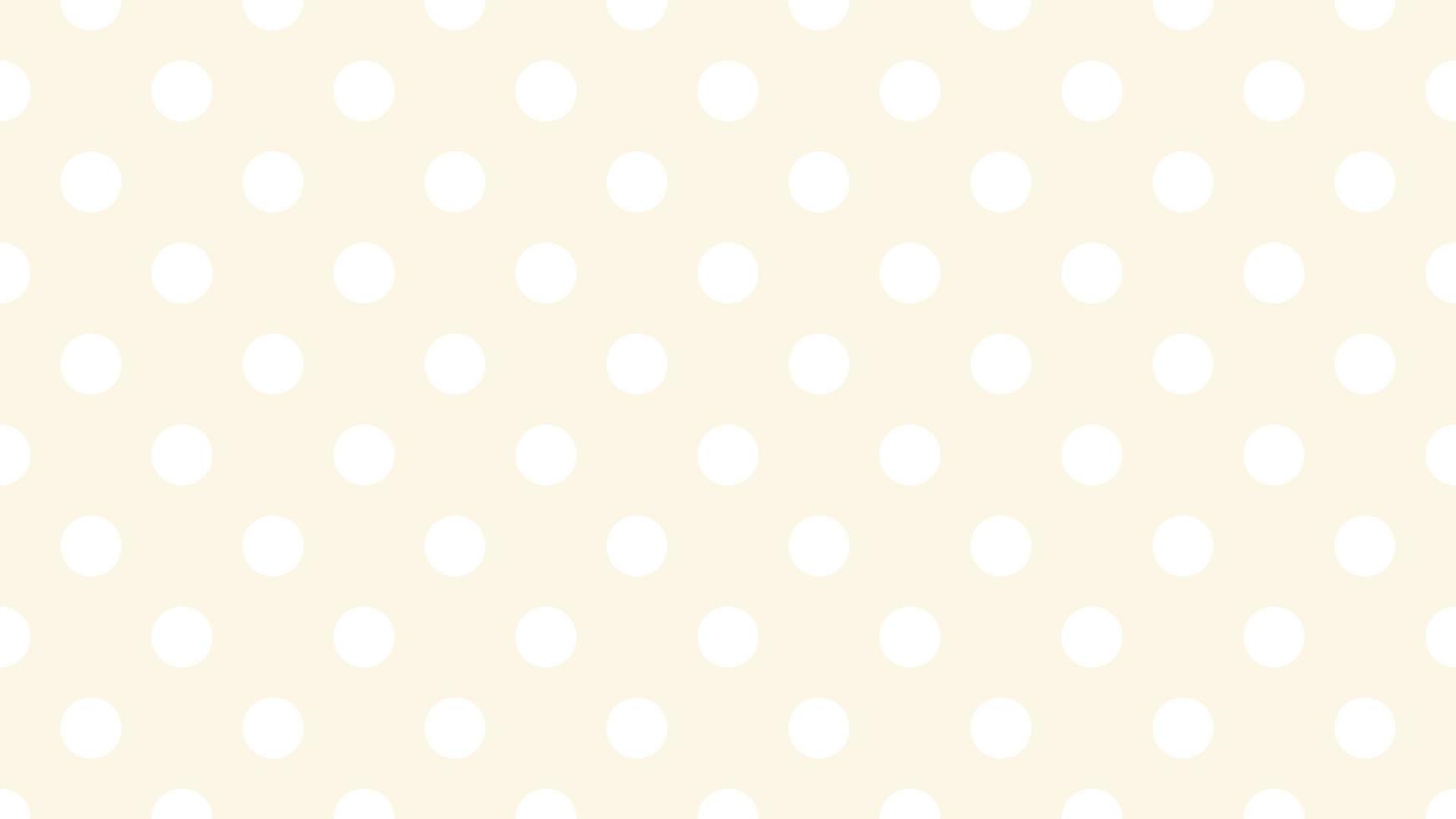 white color polka dots over old lace off white background vector