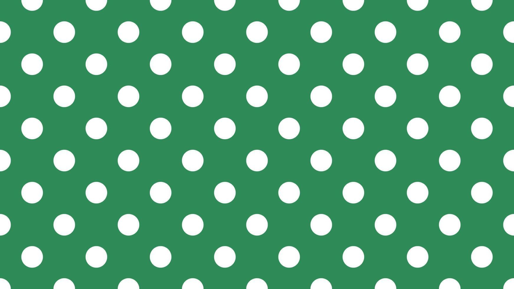 white color polka dots over sea green background vector