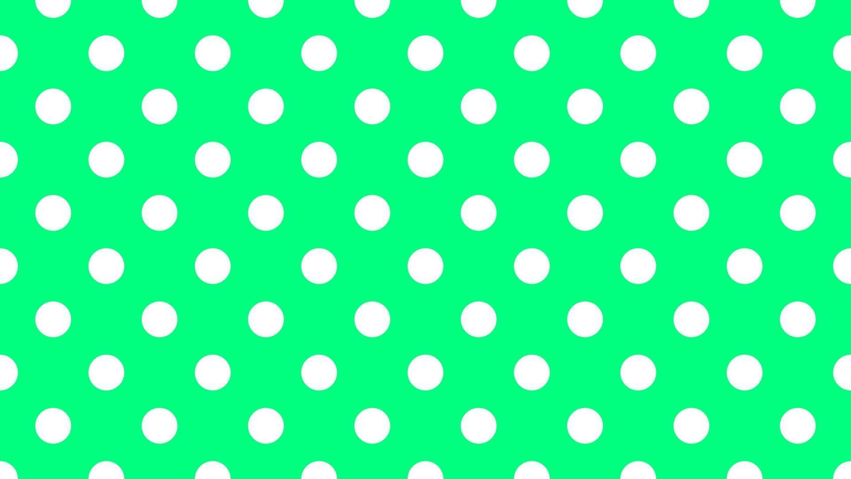 white color polka dots over spring green background vector