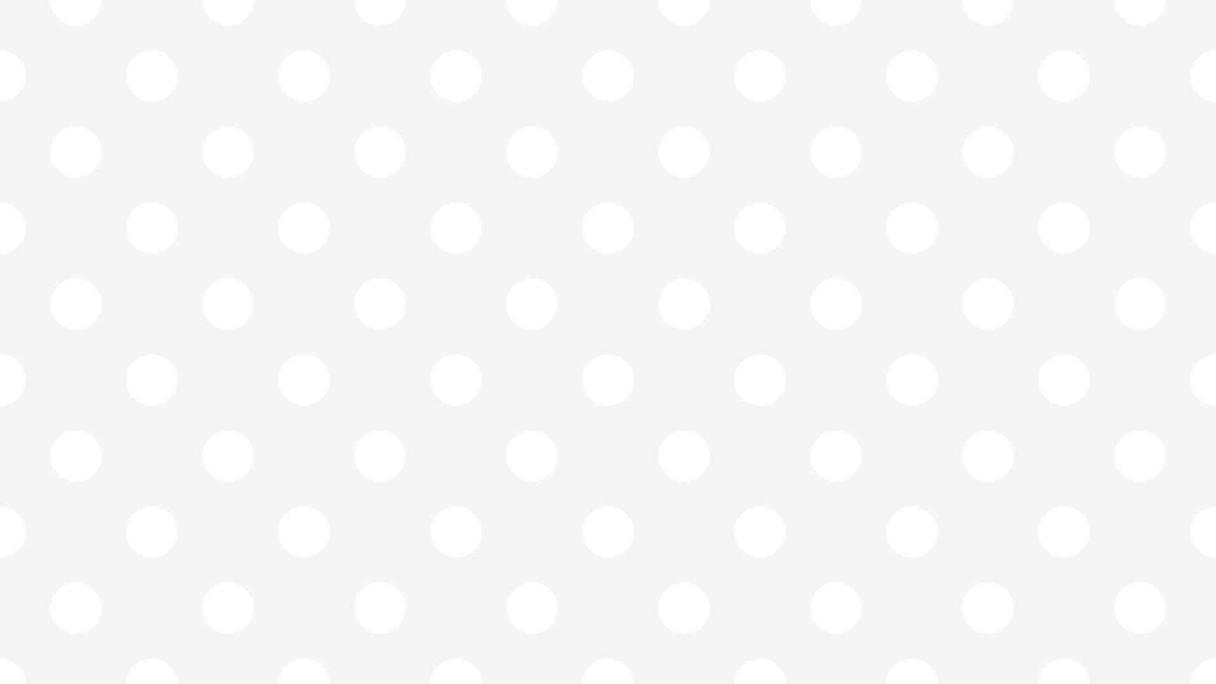 white color polka dots over white smoke off white background vector