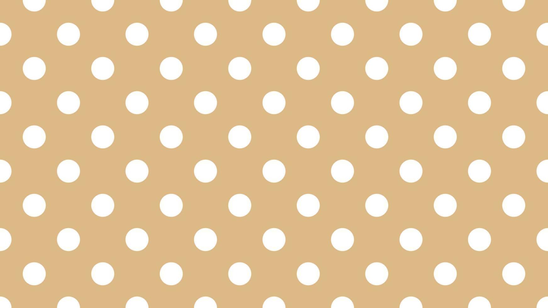 white color polka dots over burly wood brown background vector