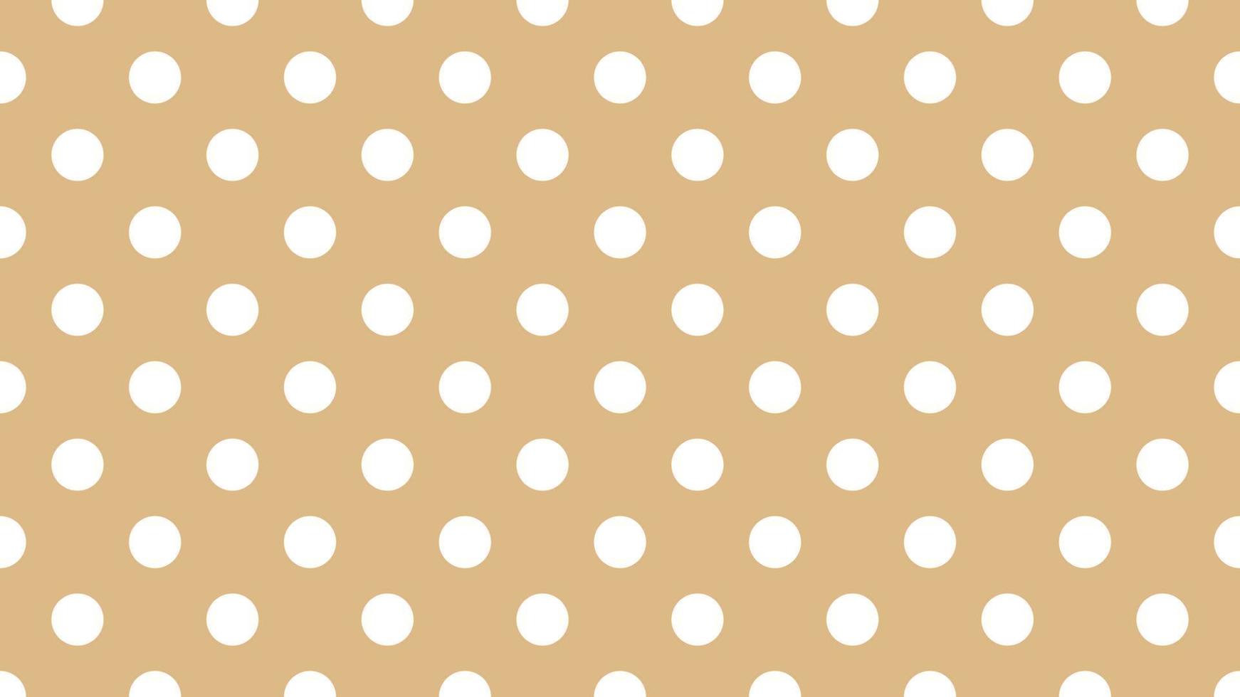 white color polka dots over burly wood brown background vector