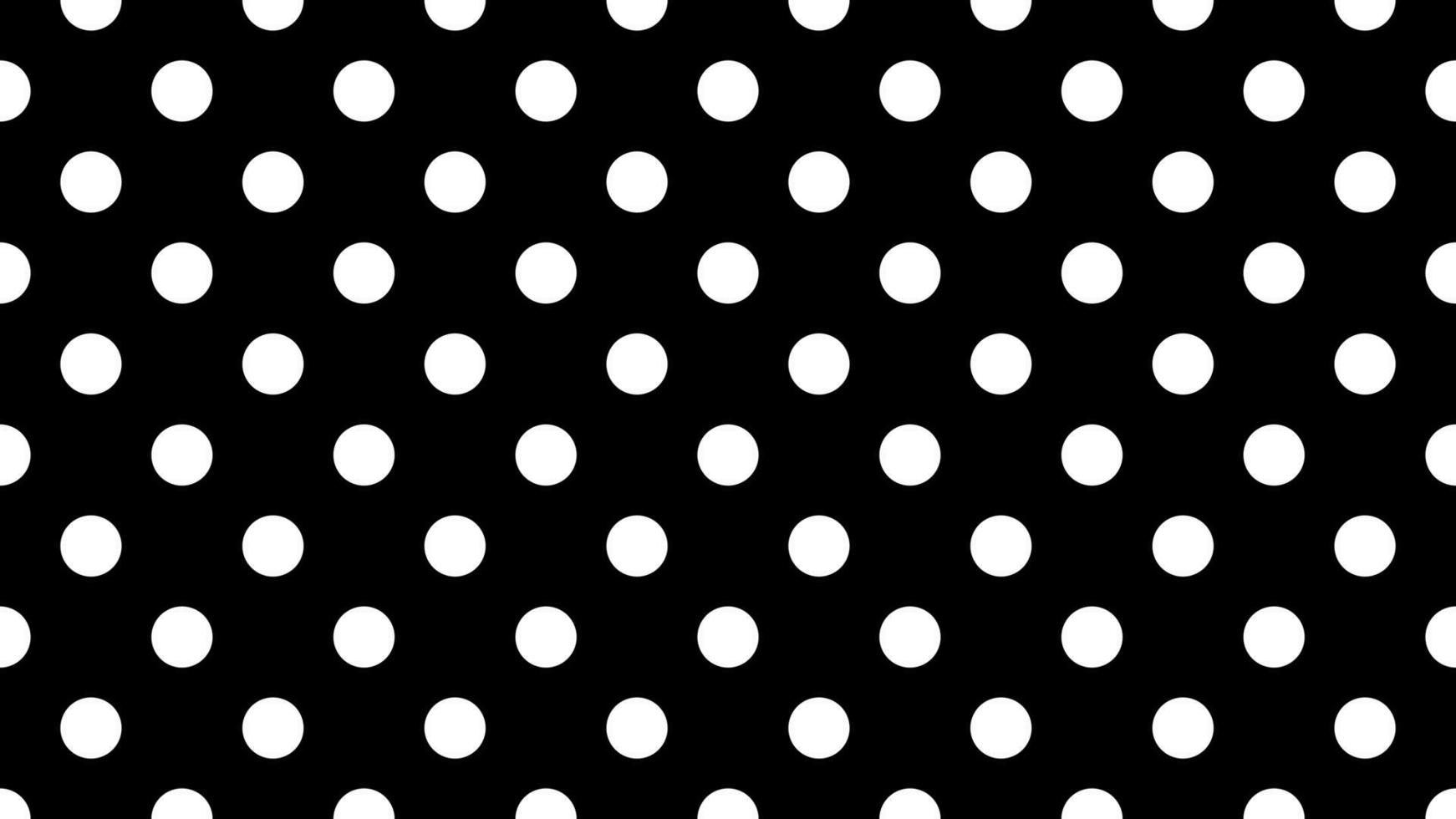 white color polka dots over black background vector