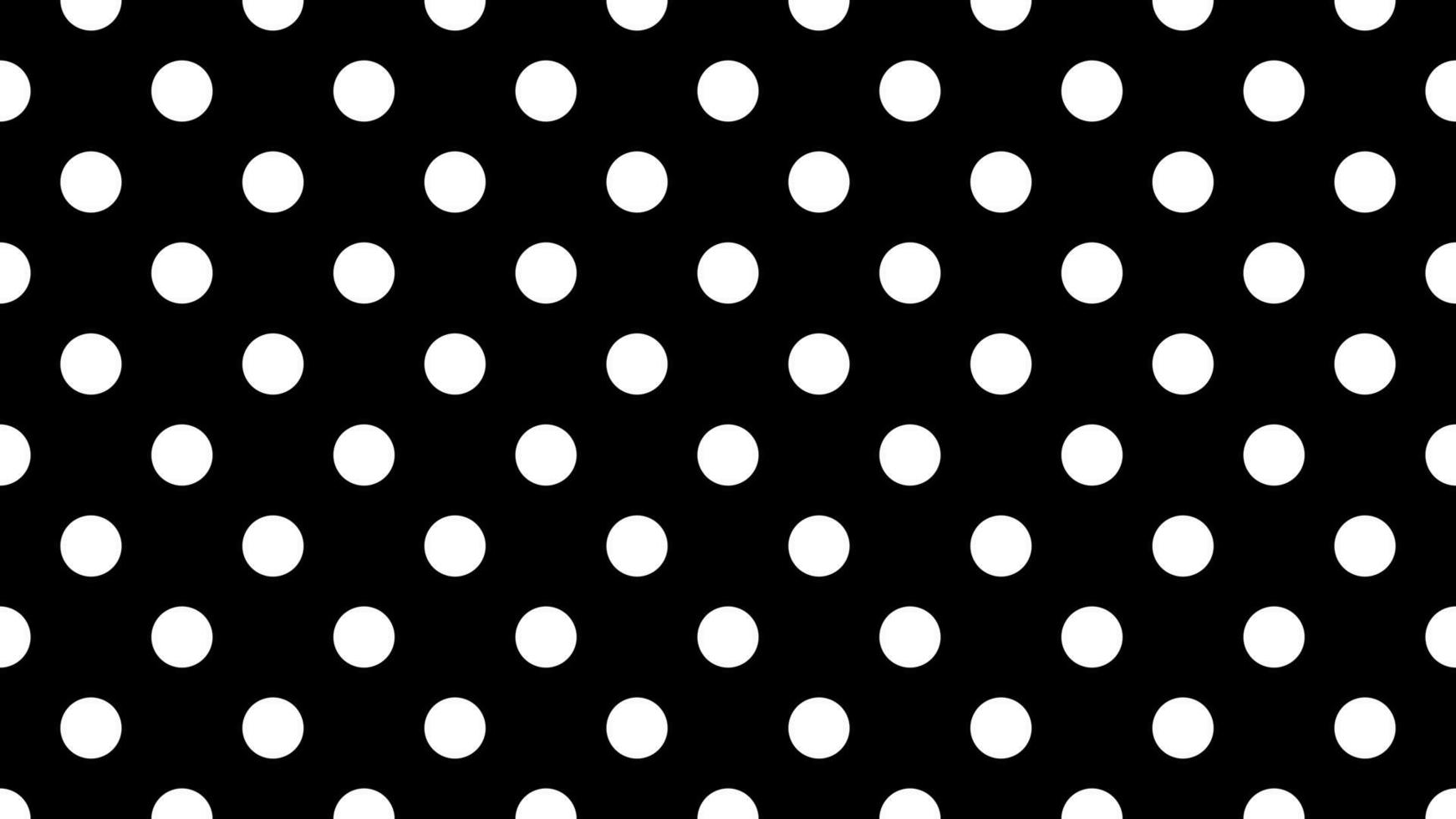 white color polka dots over black background vector