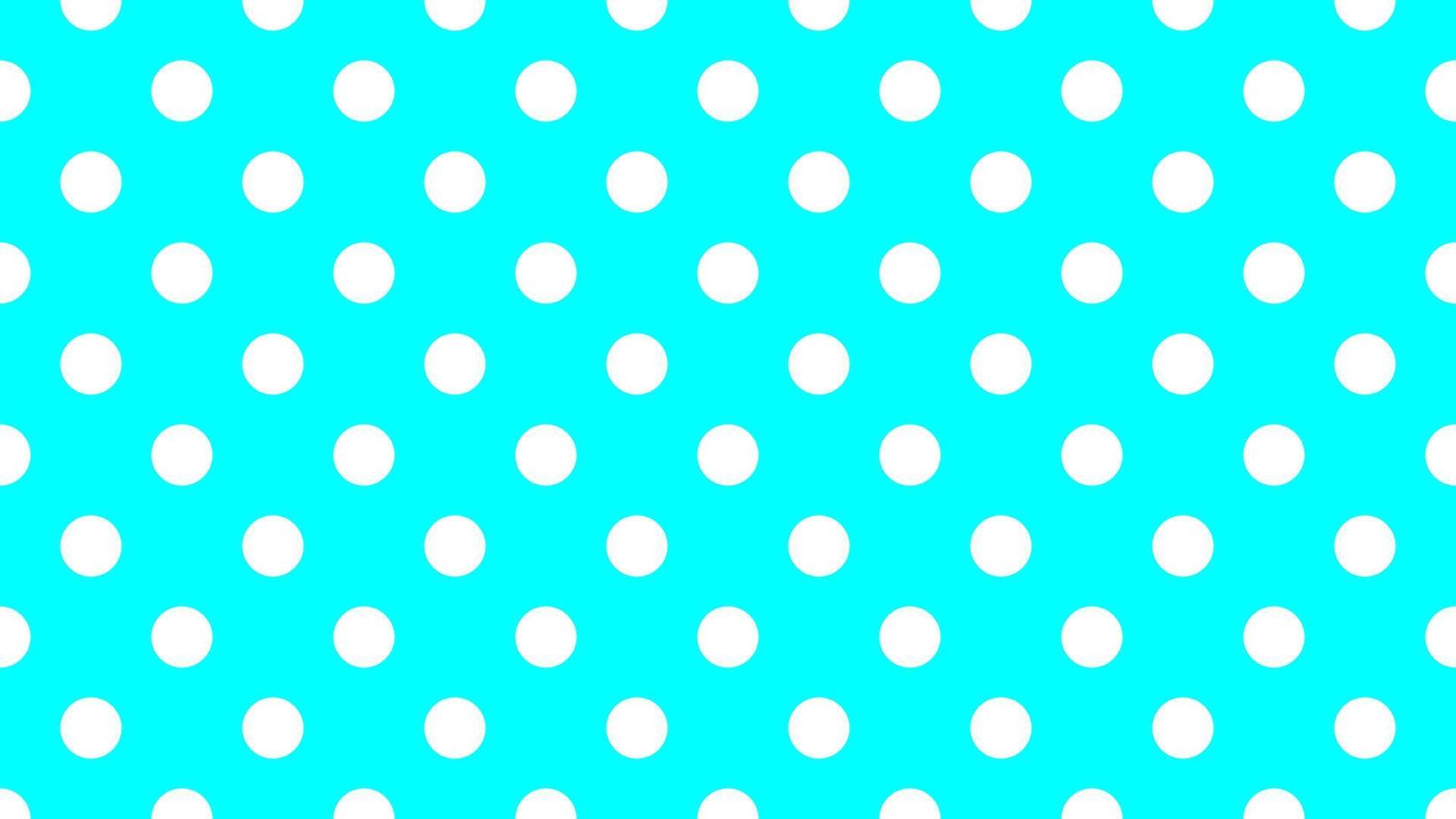 white color polka dots over aqua cyan background vector