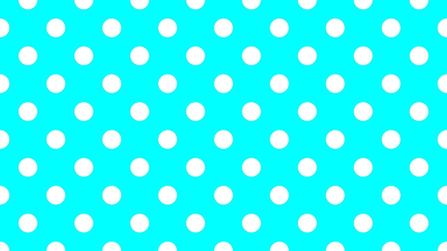 white color polka dots over aqua cyan background vector