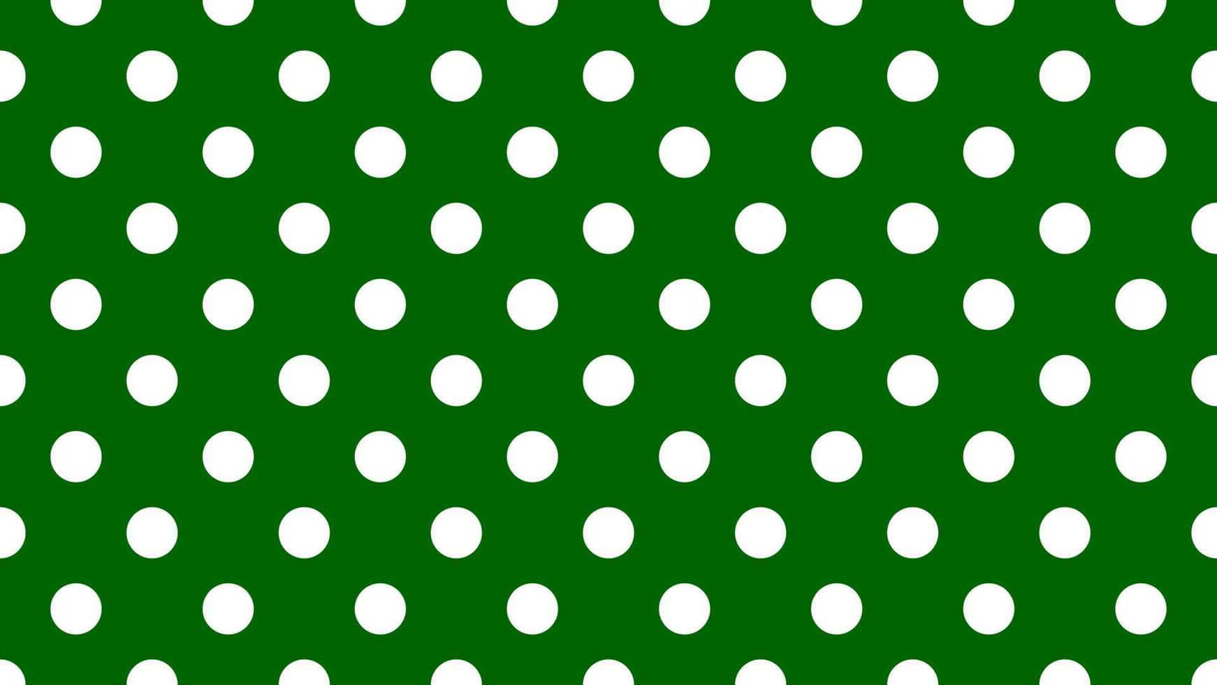 white color polka dots over dark green background vector