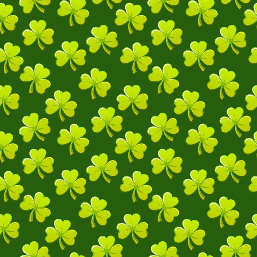 leaf clover. One continuous line art. Cloverleaf 19579423