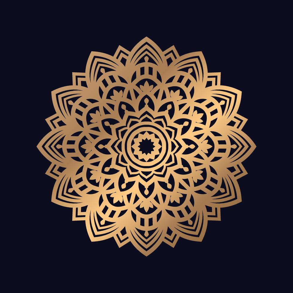 mandala Arte diseño sencillo diseño vector