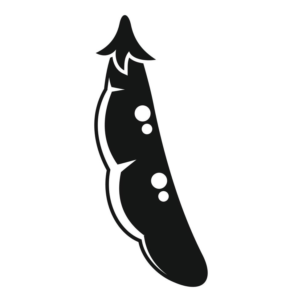 Peas protein icon simple vector. Health vitamin vector