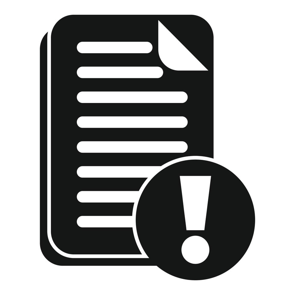 Success papers icon simple vector. Rush job vector