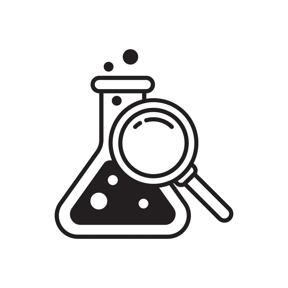 Scientific research icon in black style 21503820 Vector Art at Vecteezy