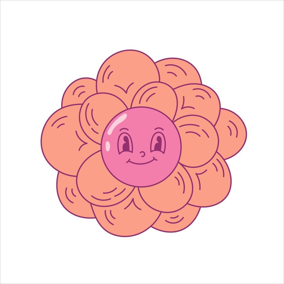 linda maravilloso flor vector