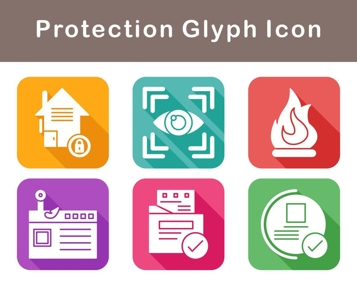 Protection Vector Icon Set