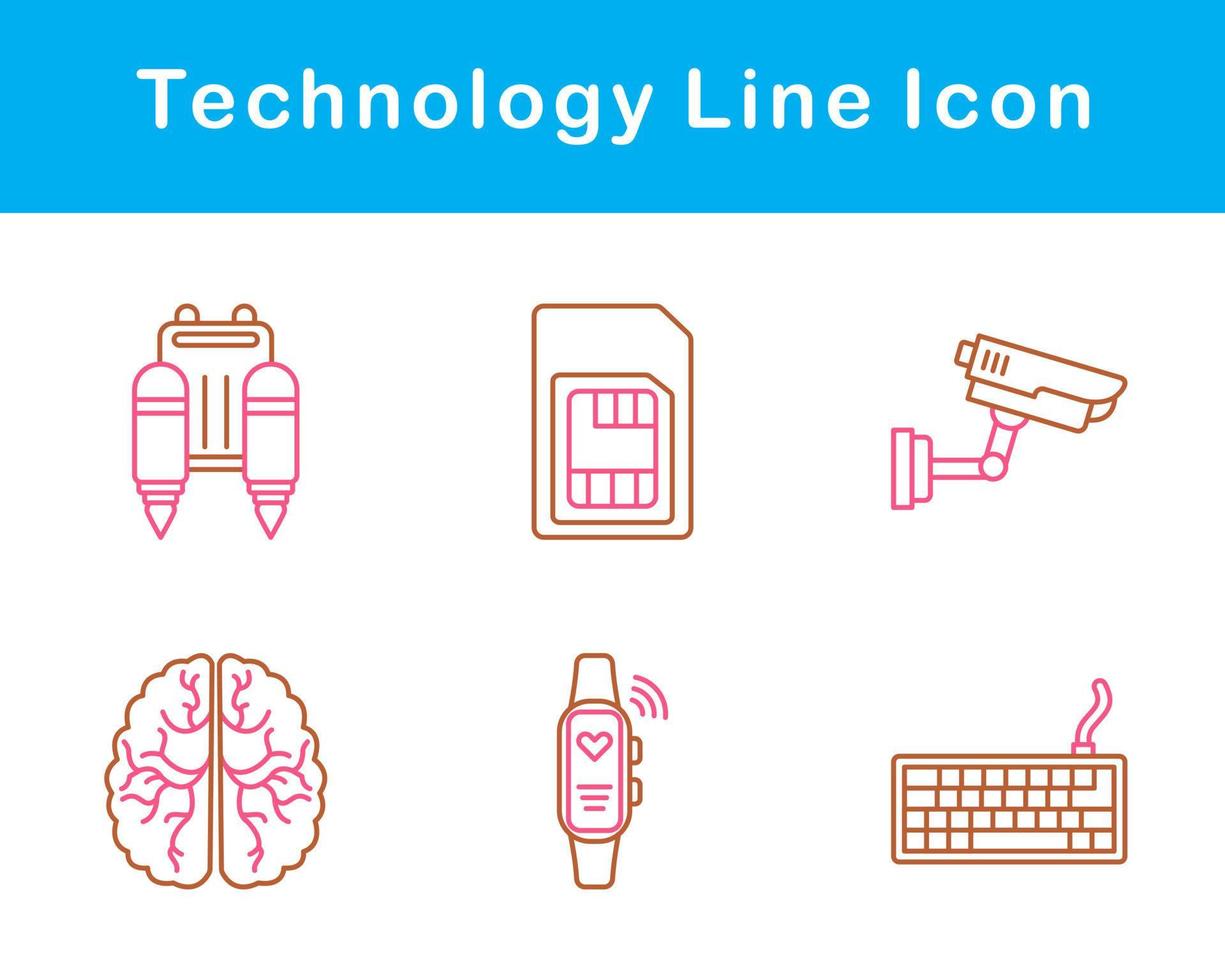 Technology Vector Icon Set