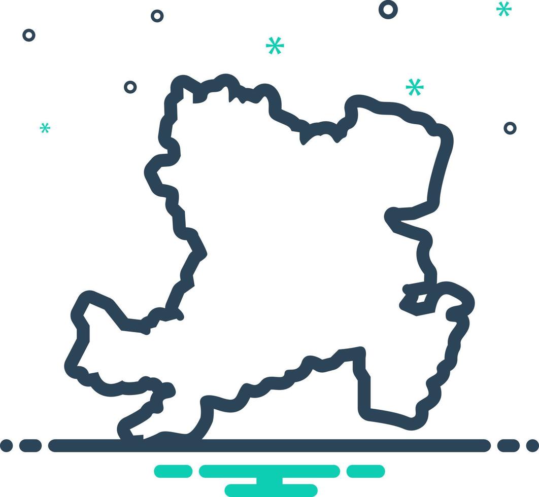 mix icon for aberdeen vector