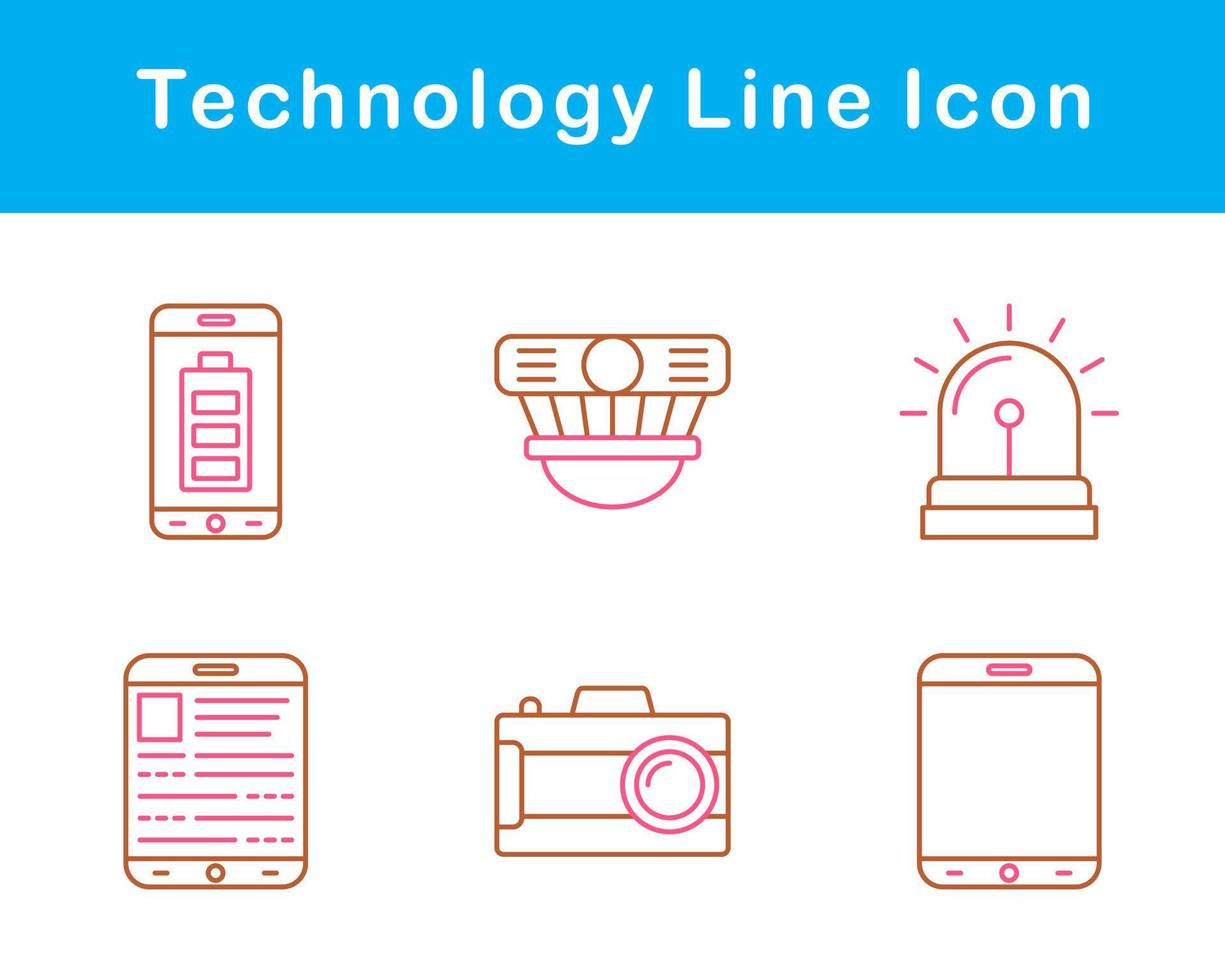 Technology Vector Icon Set