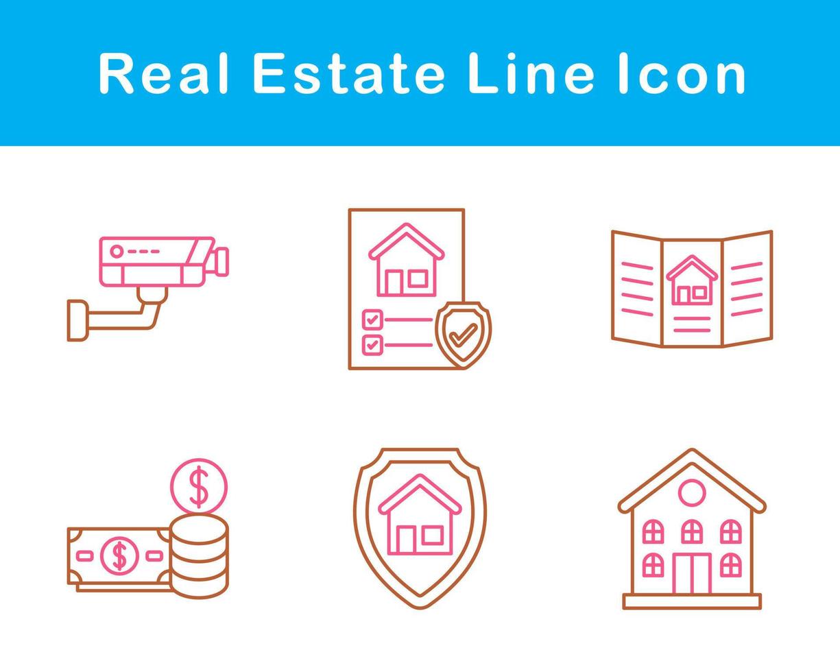 Real Estate Vector Icon Set