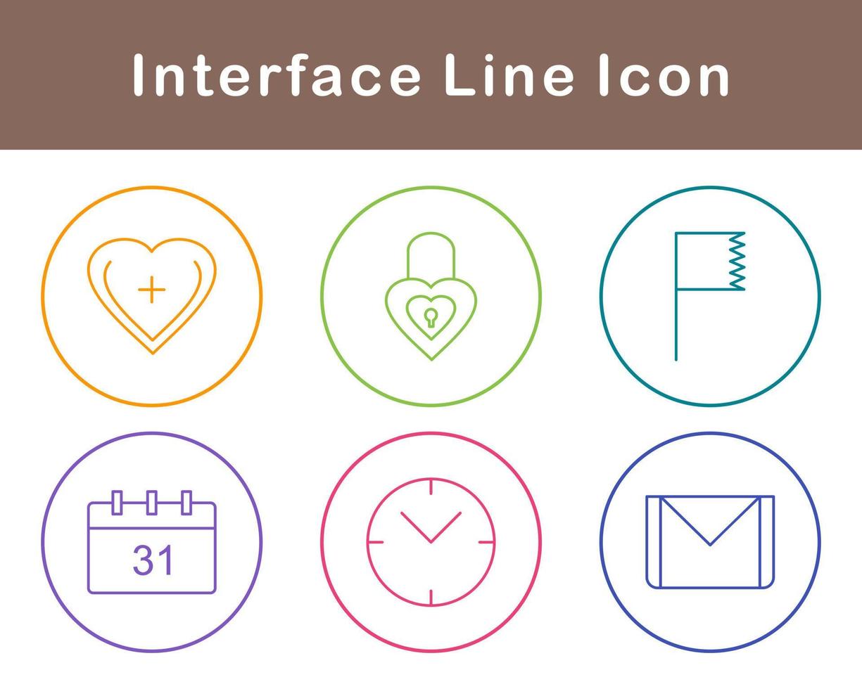 Interface Vector Icon Set